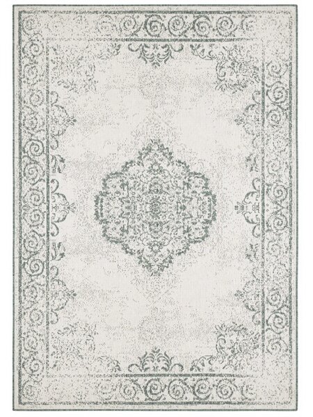 Hanse Home, Kusový koberec Twin Supreme 103869 Cebu Green/Cream – na ven i na doma, 200x290, zelená, chodba / předsíň