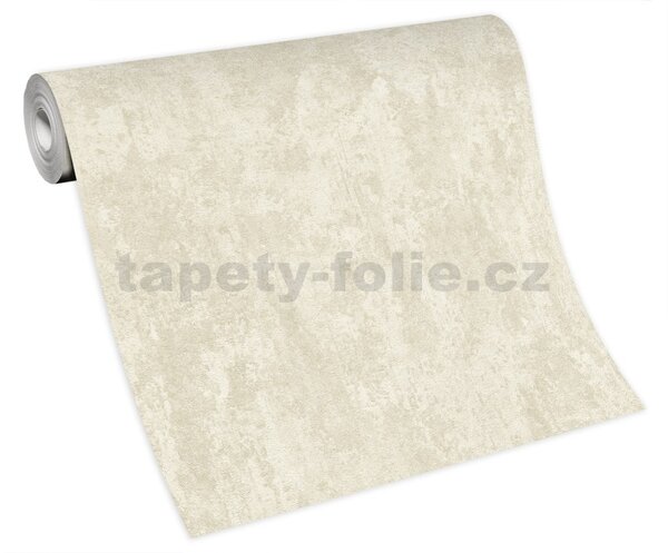 Vliesové tapety na zeď Casual Chic 10273-02, rozměr 10,05 m x 0,53 m, moderní vertikální stěrka béžová s metalickými odlesky, Erismann
