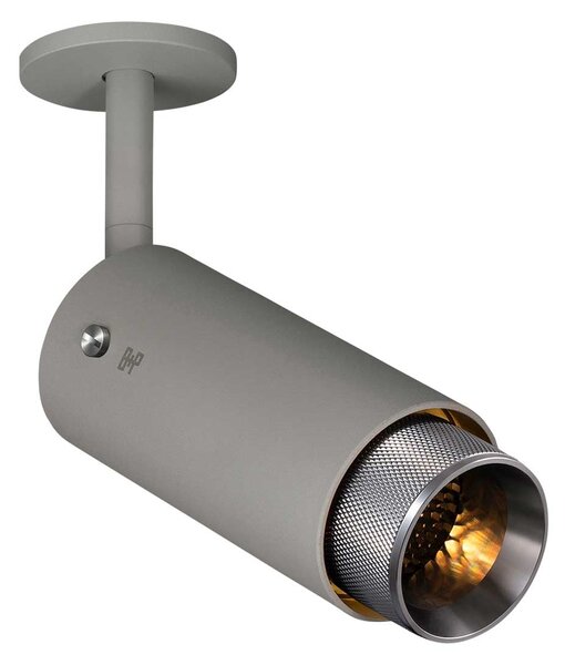 Buster & Punch Exhaust Cross GU10 nastavitelné bodové svítidlo Šedá světlá