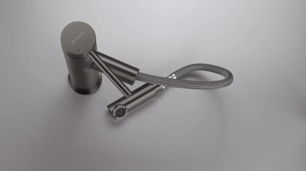 Deante BGE_D22M - Umyvadlová baterie s vytahovací sprškou ORA 22,9 cm titan