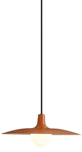 Retro závěsné svítidlo oranžové pro 1fázový kolejnicový systém - Slimline Panzi