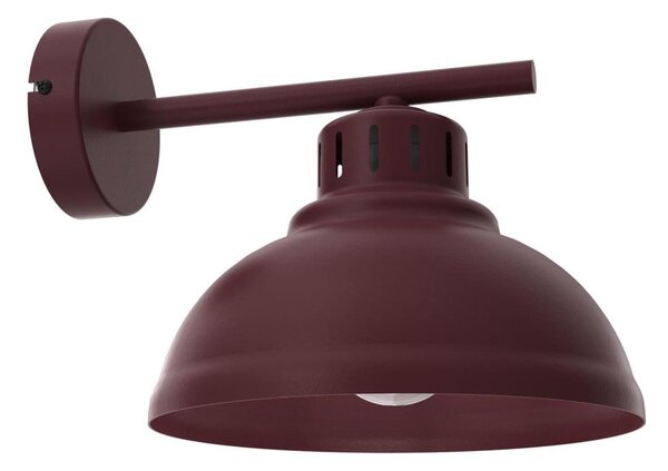 Nástěnné svítidlo SVEN 1xE27/15W/230V burgundy
