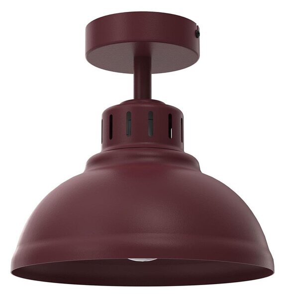 Stropní svítidlo SVEN 1xE27/15W/230V pr. 21 cm burgundy