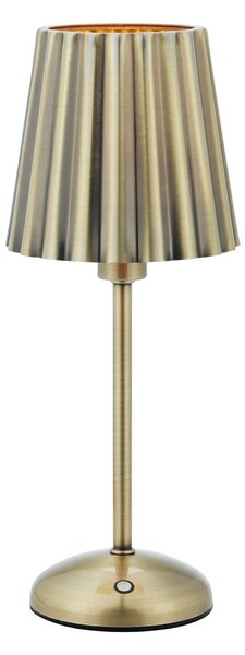 Stolní lampa Markslöjd, Celia, stmívatelné, Bronzová / starobylá mosaz, Obývací pokoj, Kov