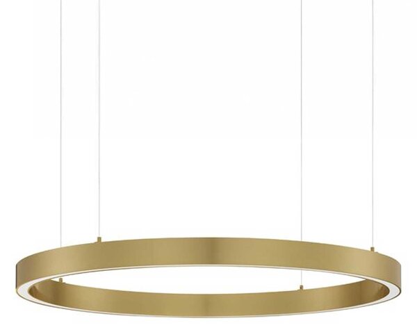 Nova Luce Sting LED kruhové závěsné svítidlo stmívatelné Ø1000mmZlatá