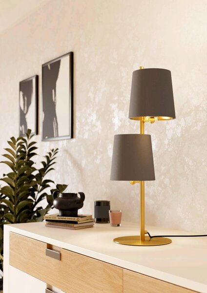 STOLNÍ LAMPA, E27, 26/60,5 cm Eglo - Stolní lampy