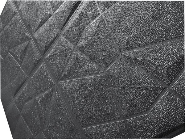 Samolepící pěnové 3D panely S11, rozměr 70 x 70 cm, diamant černý, IMPOLTRADE