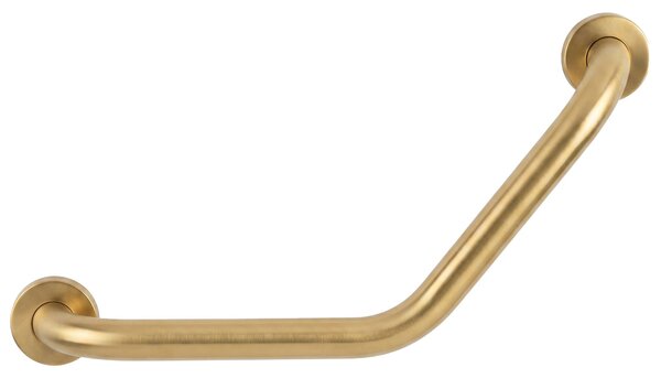 Koupelnové úhlové madlo BRUSH GOLD