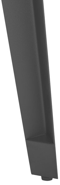 Jídelní stůl WITNEY Tmavě hnědá 160 cm 90 cm