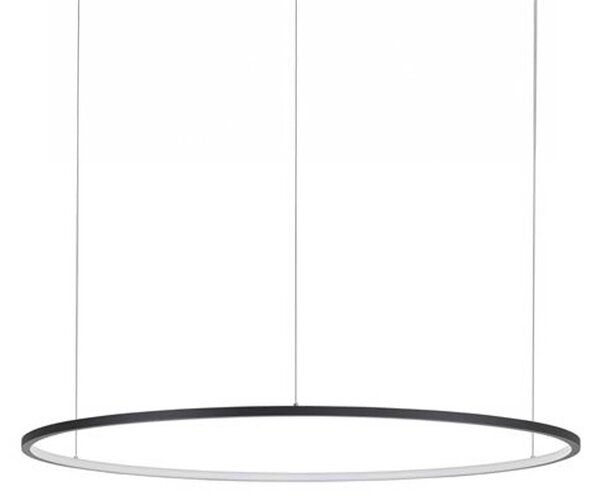 Nova Luce Tarquin LED kruhové závěsné svítidlo 1000mmČerná