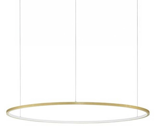 Nova Luce Tarquin LED kruhové závěsné svítidlo 1000mmZlatá