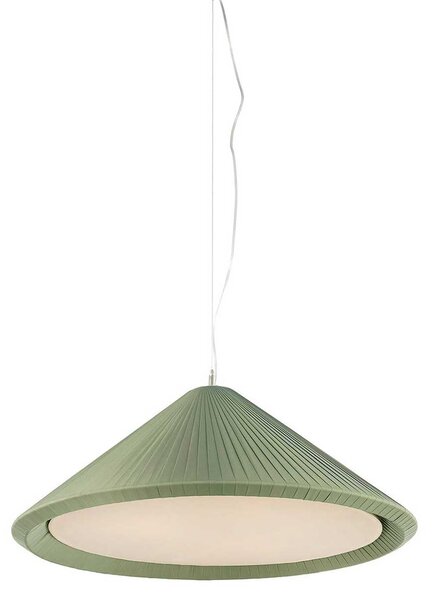 Faro Saigon E27 interiérové závěsné svítidlo Olivová⌀700mm