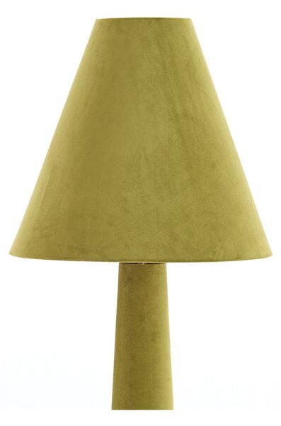 Zelená stojací lampa s textilním stínidlem (výška 168 cm) Devia – Light & Living