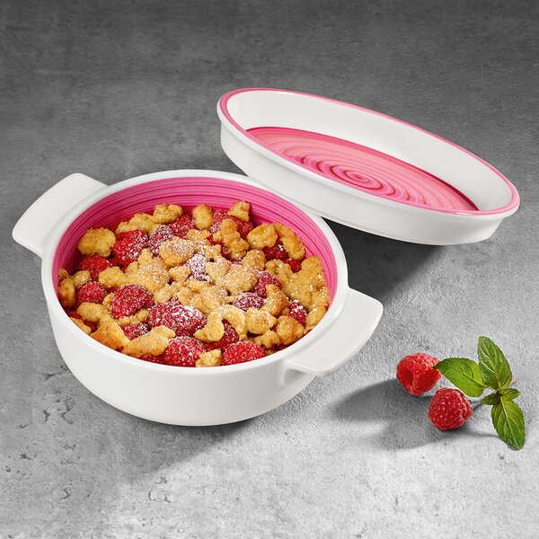 Villeroy&Boch Villeroy & Boch Clever Cooking Pink kulatá zapékací miska, 15 cm