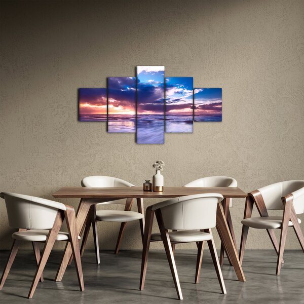 Obraz - Západ slunce u moře (125x70 cm)