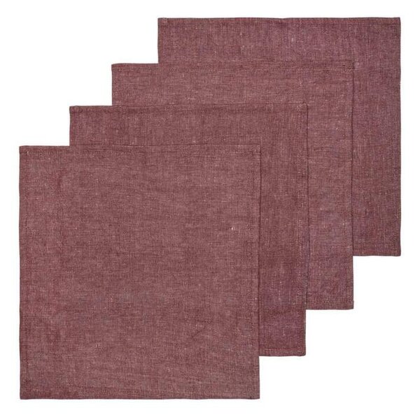 Ferm Living Ubrousky Hale set 4ks, chestnut