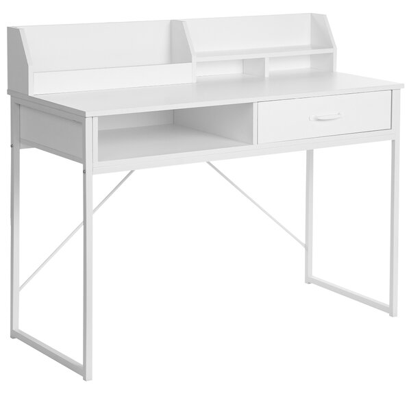 Pracovní stůl ZYRA Bílá 110 cm 50 cm
