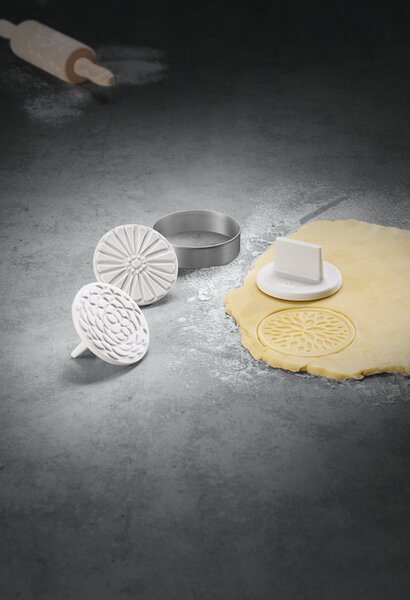 Villeroy&Boch VVilleroy & Boch Clever Baking – razítka a vykrajovátka na sušenky, sada 4 ks