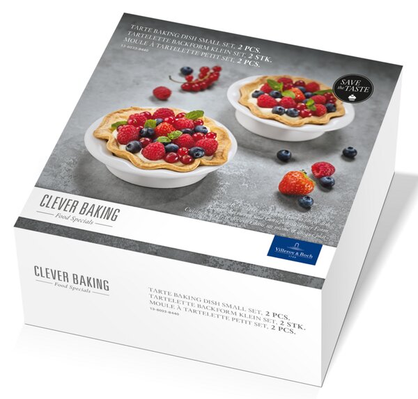 Villeroy&Boch Villeroy & Boch Clever Baking – sada forem na tartaletky 2 ks, 13 cm