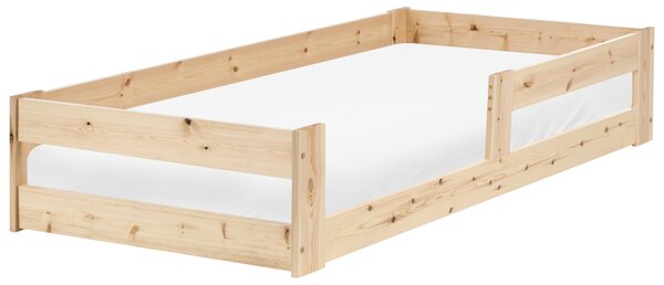 Dětská postel Borovicové dřevo PRIMELLES 90 x 200 cm Světle hnědá