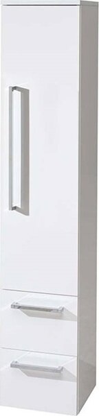 Mereo Bino, koupelnová skříňka vysoká 163 cm, pravá, bílá CN668