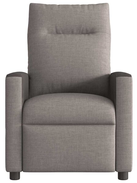 Elektrické polohovací křeslo taupe textil 3324043