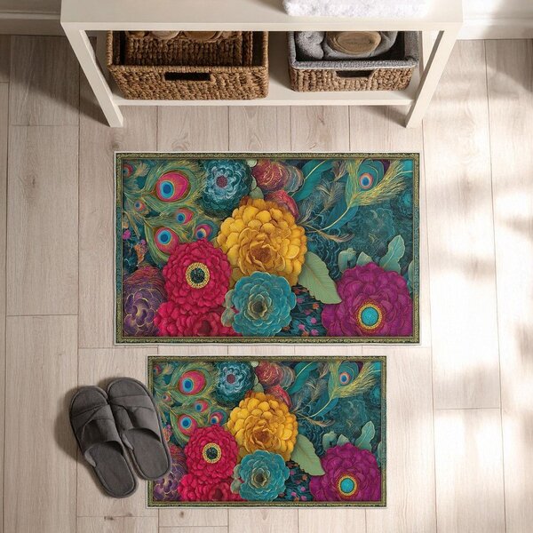 Koupelnové předložky v sadě 2 ks 60x100 cm – Foutastic