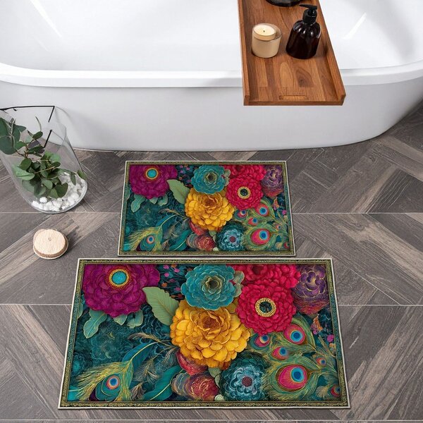 Koupelnové předložky v sadě 2 ks 60x100 cm – Foutastic