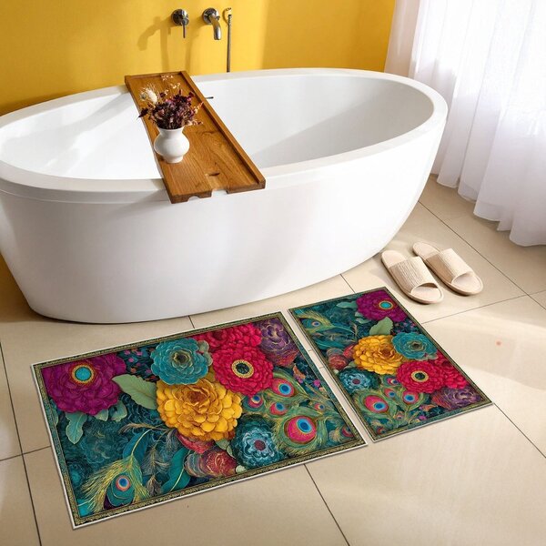 Koupelnové předložky v sadě 2 ks 60x100 cm – Foutastic