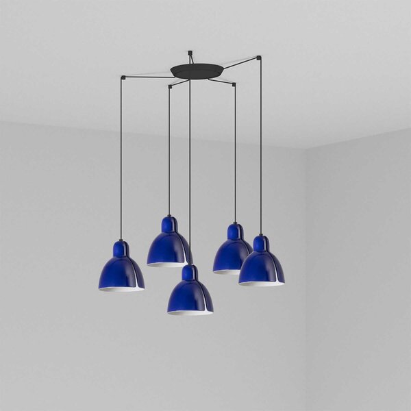Faro Venice E27 závěsné keramické svítidlo Modrá160mm5