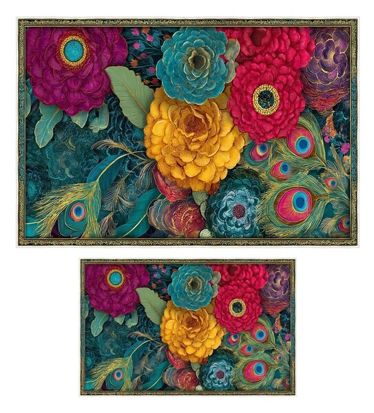 Koupelnové předložky v sadě 2 ks 60x100 cm – Foutastic