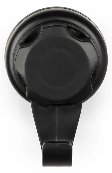 Malé háčky na stěnu Compactor Bestlock Black s přísavkami bez vrtání,nosnost až 3 kg, 4 ks
