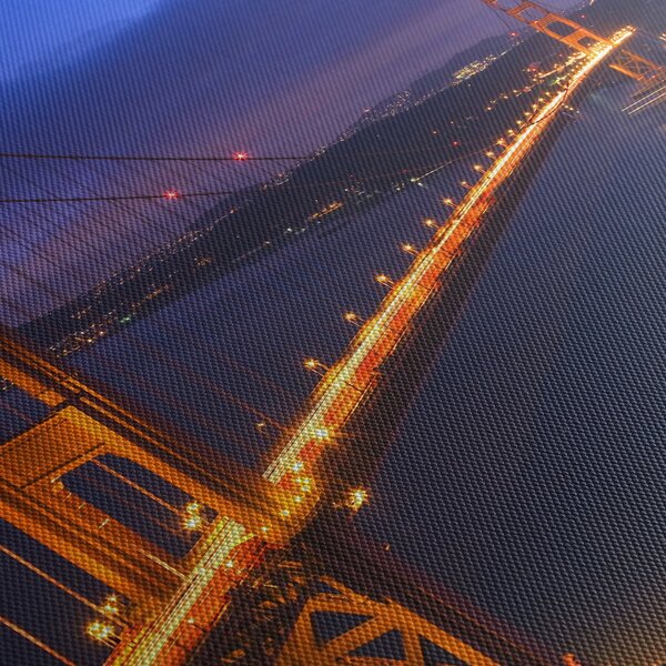 Obraz - Golden Gate Bridge (170x50 cm)