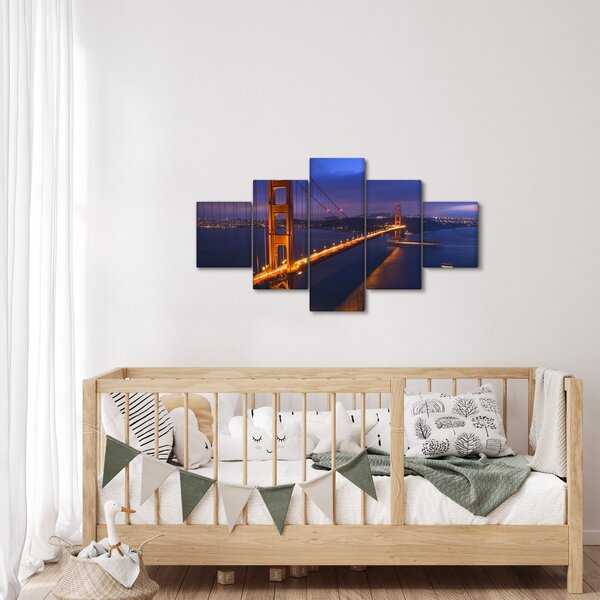 Obraz - Golden Gate Bridge (125x70 cm)