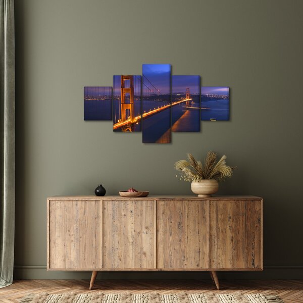 Obraz - Golden Gate Bridge (125x70 cm)