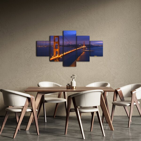 Obraz - Golden Gate Bridge (125x70 cm)