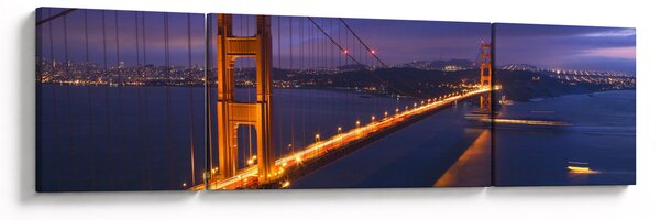 Obraz - Golden Gate Bridge (170x50 cm)