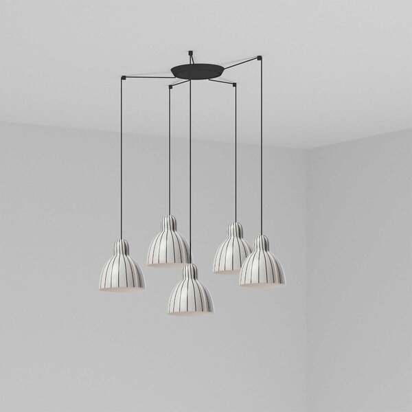 Faro Venice E27 závěsné keramické svítidlo Pruhovaná160mm5