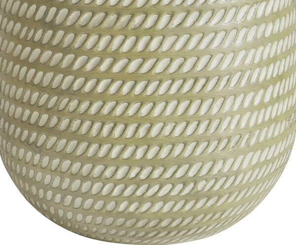 Květináč LIVADIA 39 cm Olivově zelená