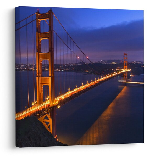 Obraz - Golden Gate Bridge (30x30 cm)