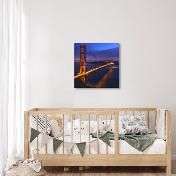 Obraz - Golden Gate Bridge (30x30 cm)