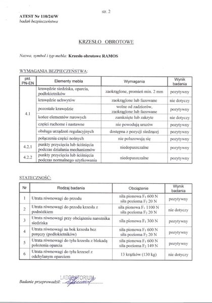Halmar Kancelářská židle RAMOS černá