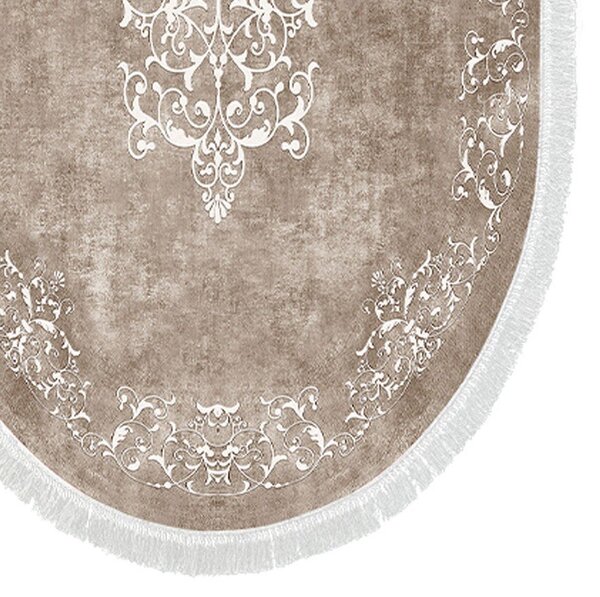 Taupe koupelnové předložky v sadě 2 ks 60x100 cm – Foutastic