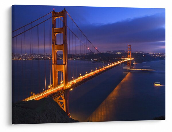 Obraz - Golden Gate Bridge (70x50 cm)