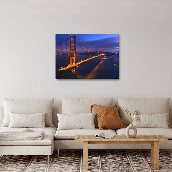 Obraz - Golden Gate Bridge (70x50 cm)