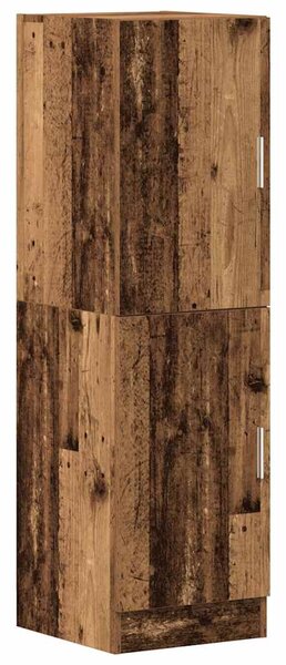 Sada 2 kusů kuchyňských skříněk old wood kompozitní dřevo 3324149