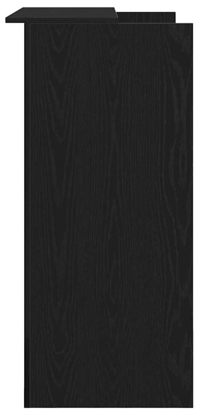 Recepční stůl černý dub 100 x 50 x 103,5 cm, konstrukční dřevo 3324161
