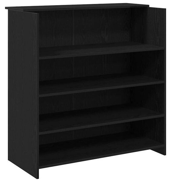 Recepční stůl černý dub 100 x 50 x 103,5 cm, konstrukční dřevo 3324161