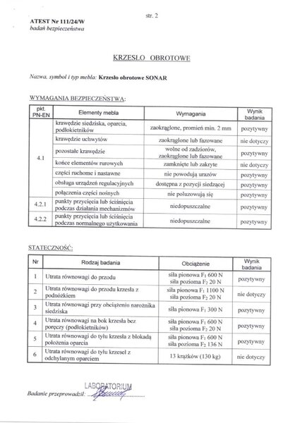 Halmar Kancelářská židle SONAR černá