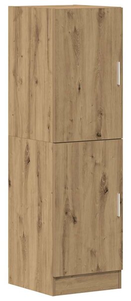 Sada 3 kusů kuchyňských skříněk dub artisan kompozitní dřevo 3324159